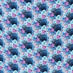 Flowers Print Apparel Fabric ST000683