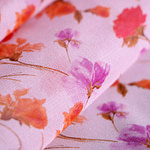 Flowers Print Apparel Fabric ST000691