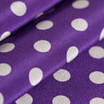 Polka dot Print Apparel Fabric ST000729