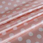 Polka dot Print Apparel Fabric ST000744