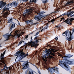 Flowers Print Apparel Fabric ST000764