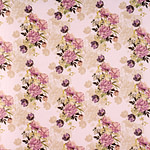 Tessuto Georgette Peonie ST000809 per Abbigliamento