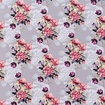 Flowers Print Apparel Fabric ST000811