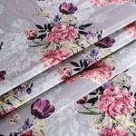 Flowers Print Apparel Fabric ST000811