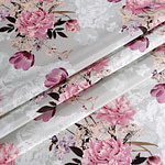 Flowers Print Apparel Fabric ST000812
