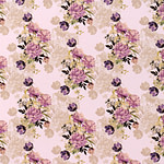 Flowers Print Apparel Fabric ST000813