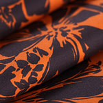 Flowers Print Apparel Fabric ST000824