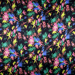Flowers Print Apparel Fabric ST000831