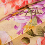 Flowers Print Apparel Fabric ST000840