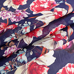 Flowers Print Apparel Fabric ST000843