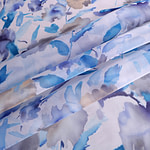 Tessuto Organza Fiori Sfumati ST000849 per Abbigliamento