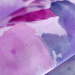 Tessuto Organza Fiori Sfumati ST000851 per Abbigliamento