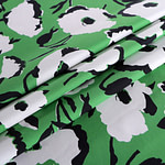 Flowers Print Apparel Fabric ST000860