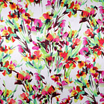 Flowers Print Apparel Fabric ST000873