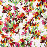 Flowers Print Apparel Fabric ST000880