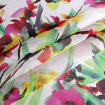 Flowers Print Apparel Fabric ST000880