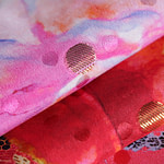 Flowers Print Apparel Fabric ST000883