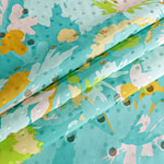 Flowers Print Apparel Fabric ST000887