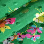 Flowers Print Apparel Fabric ST000890