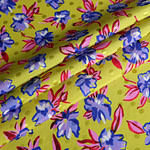 Flowers Print Apparel Fabric ST000894