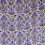 Flowers Print, Velvet Apparel Fabric ST000897
