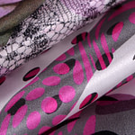 Abstract Print Apparel Fabric ST000903