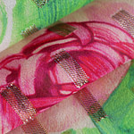 Flowers Print Apparel Fabric ST000915