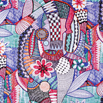 Flowers Print Apparel Fabric ST000927