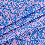 Illustrated Print Apparel Fabric ST000929
