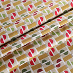 Geometric Print Apparel Fabric ST000934