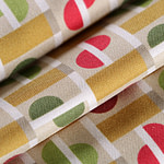 Geometric Print Apparel Fabric ST000934