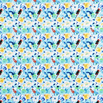 Tessuto Tela Cotone Fiori ST000936 per Abbigliamento