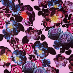 Flowers Print Apparel Fabric ST000941