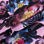 Flowers Print Apparel Fabric ST000941