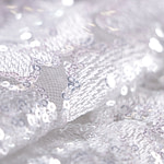 Tissu Couture Fleurs Dentelle et Broderie TC001116