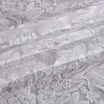 Flowers Laces-Embroidery Apparel Fabric TC001121