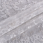 Flowers Laces-Embroidery Apparel Fabric TC001122