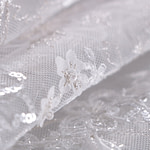 Flowers Laces-Embroidery Apparel Fabric TC001122
