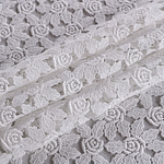 Flowers Laces-Embroidery Apparel Fabric TC001129