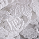 Flowers Laces-Embroidery Apparel Fabric TC001129