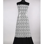 Flowers Laces-Embroidery Apparel Fabric TC001129