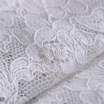 Tessuto Pizzo Rebrodé Gemme TC001188 per Abbigliamento