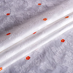 Tissu Couture Fleurs Jacquard UN001365