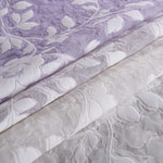 Flowers Jacquard Apparel Fabric UN001378