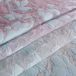 Flowers Jacquard Apparel Fabric UN001379
