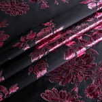 Abstract Jacquard Apparel Fabric UN001404