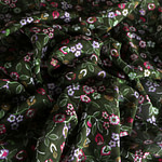 Tessuto Georgette Fiori All Over ST000435 per Abbigliamento