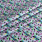Abstract Print Apparel Fabric ST000531