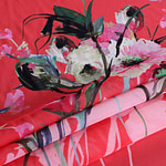 Flowers Print Apparel Fabric ST000570