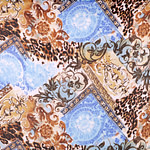 Tessuto Georgette Patchwork ST000574 per Abbigliamento